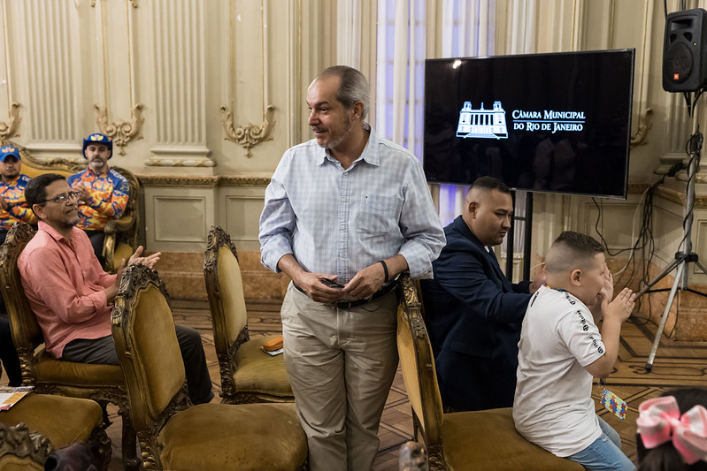 Entrega de moções para profissionais de Artes Marciais - 07/10/2025 (Por Câmara Municipal de Vereadores / Fotos: Cicero Rodrigues/CMRJ & Ascom Vereadora Tânia Bastos / Fotos: Sandro Diniz) - Foto 57