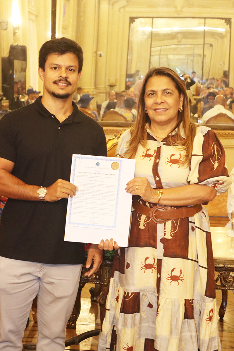 Entrega de moções para profissionais de Artes Marciais - 07/10/2025 (Por Câmara Municipal de Vereadores / Fotos: Cicero Rodrigues/CMRJ & Ascom Vereadora Tânia Bastos / Fotos: Sandro Diniz) - Foto 183