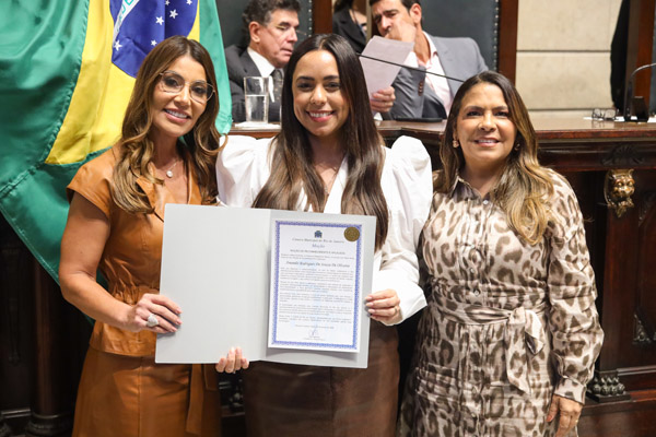 Medalha Chiquinha Gonzaga à Rudimila Borges - Fotos: Renan Olaz/CMRJ - Sandro Diniz/Acom - Foto 18