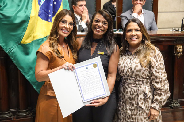 Medalha Chiquinha Gonzaga à Rudimila Borges - Fotos: Renan Olaz/CMRJ - Sandro Diniz/Acom - Foto 19