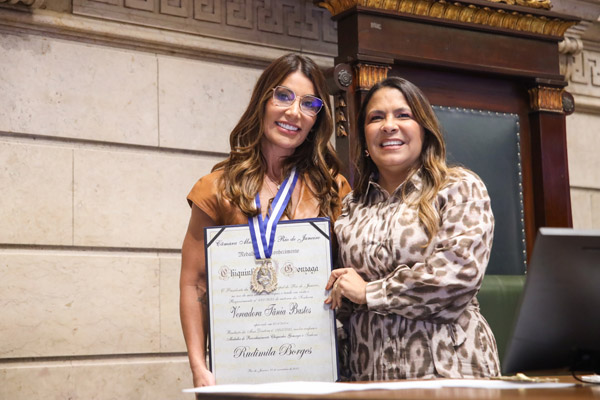 Medalha Chiquinha Gonzaga à Rudimila Borges - Fotos: Renan Olaz/CMRJ - Sandro Diniz/Acom - Foto 50