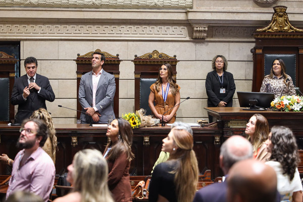 Medalha Chiquinha Gonzaga à Rudimila Borges - Fotos: Renan Olaz/CMRJ - Sandro Diniz/Acom - Foto 63