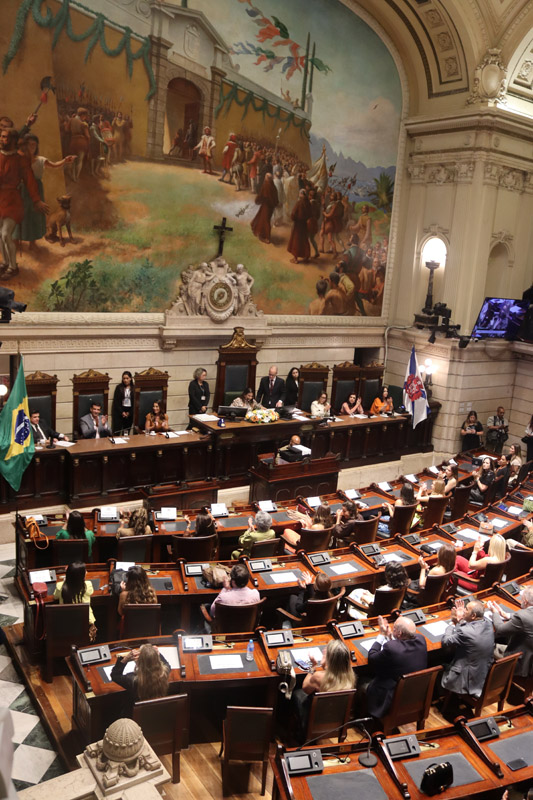 Medalha Chiquinha Gonzaga à Rudimila Borges - Fotos: Renan Olaz/CMRJ - Sandro Diniz/Acom - Foto 80