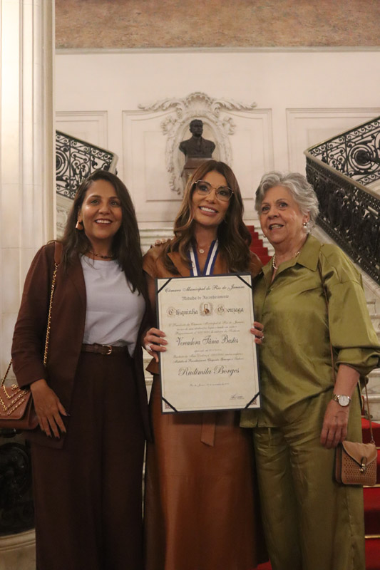 Medalha Chiquinha Gonzaga à Rudimila Borges - Fotos: Renan Olaz/CMRJ - Sandro Diniz/Acom - Foto 91