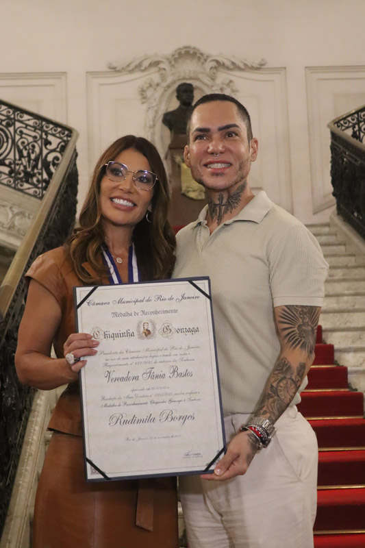 Medalha Chiquinha Gonzaga à Rudimila Borges - Fotos: Renan Olaz/CMRJ - Sandro Diniz/Acom - Foto 92