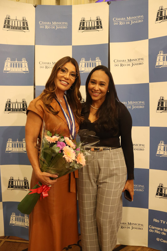 Medalha Chiquinha Gonzaga à Rudimila Borges - Fotos: Renan Olaz/CMRJ - Sandro Diniz/Acom - Foto 105