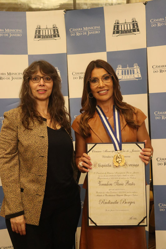 Medalha Chiquinha Gonzaga à Rudimila Borges - Fotos: Renan Olaz/CMRJ - Sandro Diniz/Acom - Foto 124