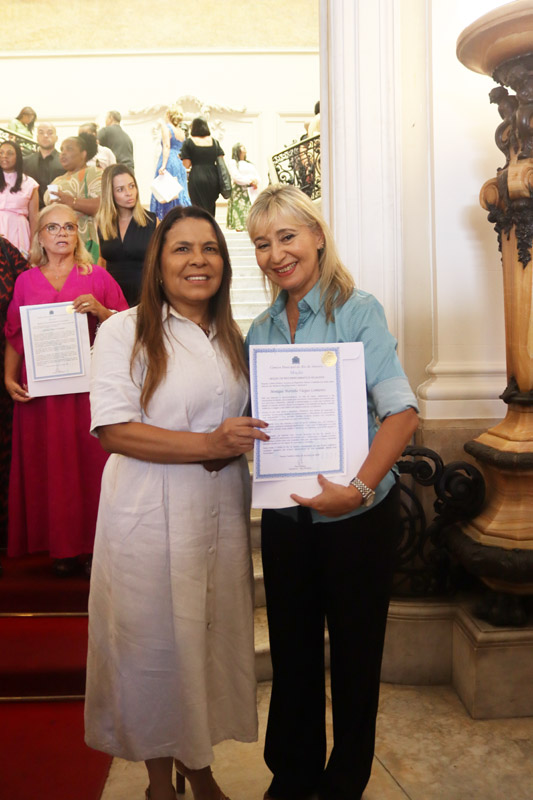 Entrega de Moções à Mulheres Líderes que Inspiram em vários setores político, econômico, social e religioso - Foto: Maria Raiane de Olivera e Adriana Andrade/CMRJ - Sandro Diniz Ascom - Foto 118