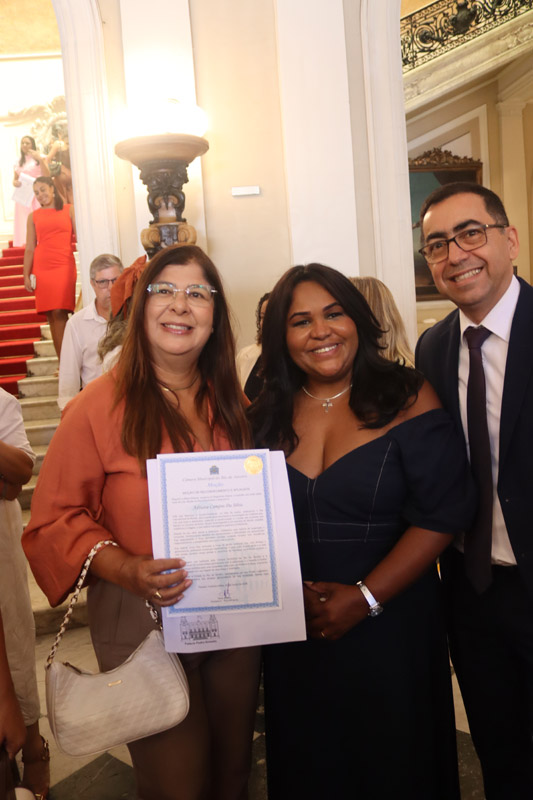 Entrega de Moções à Mulheres Líderes que Inspiram em vários setores político, econômico, social e religioso - Foto: Maria Raiane de Olivera e Adriana Andrade/CMRJ - Sandro Diniz Ascom - Foto 122