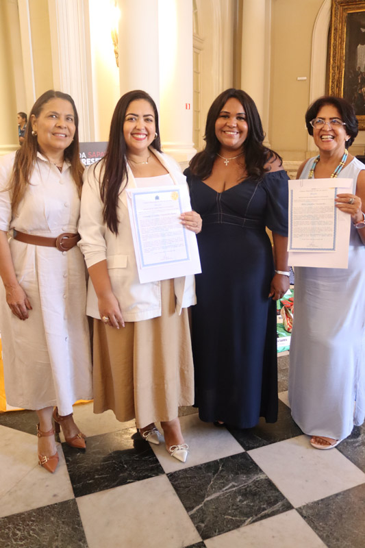 Entrega de Moções à Mulheres Líderes que Inspiram em vários setores político, econômico, social e religioso - Foto: Maria Raiane de Olivera e Adriana Andrade/CMRJ - Sandro Diniz Ascom - Foto 134