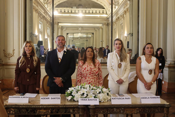 Entrega de Moções aos Diplomatas Civis do Estado do Rio de Janeiro - Fotos: Lucas Diniz/CMRJ / Sandro Diniz Ascom - Foto 4