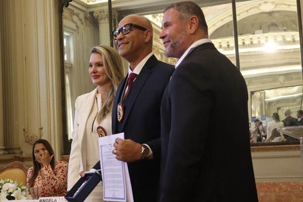 Entrega de Moções aos Diplomatas Civis do Estado do Rio de Janeiro - Fotos: Lucas Diniz/CMRJ / Sandro Diniz Ascom - Foto 51