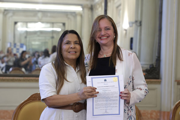 Entrega de Moções à Mulheres Líderes que Inspiram em vários setores político, econômico, social e religioso - Foto: Maria Raiane de Olivera e Adriana Andrade/CMRJ - Sandro Diniz Ascom - Foto 68