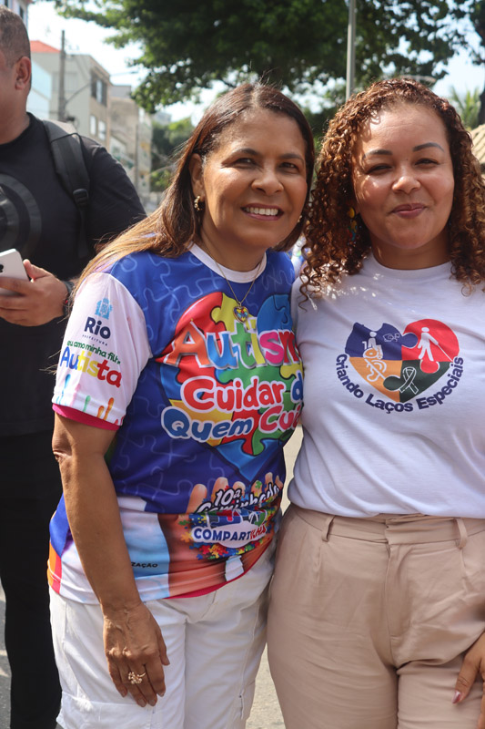 Vereadora Tânia Bastos reforça compromisso com inclusão durante Caminhada do Autismo na Ilha do Governador - Foto 48