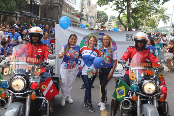 Vereadora Tânia Bastos reforça compromisso com inclusão durante Caminhada do Autismo na Ilha do Governador - Foto 74