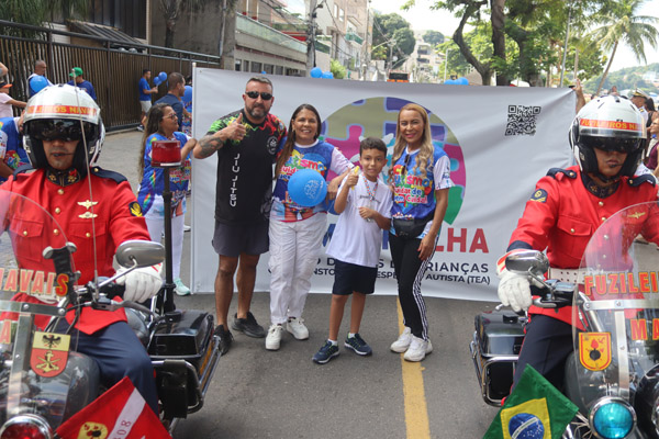 Vereadora Tânia Bastos reforça compromisso com inclusão durante Caminhada do Autismo na Ilha do Governador - Foto 76