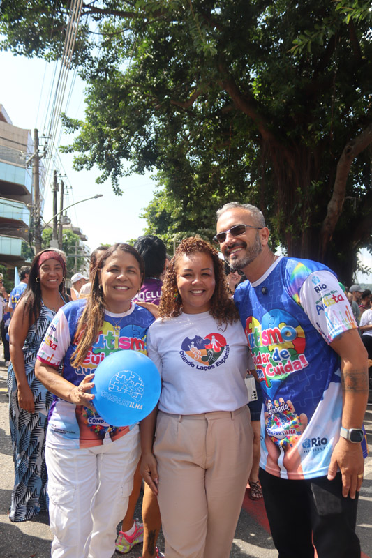 Vereadora Tânia Bastos reforça compromisso com inclusão durante Caminhada do Autismo na Ilha do Governador - Foto 91