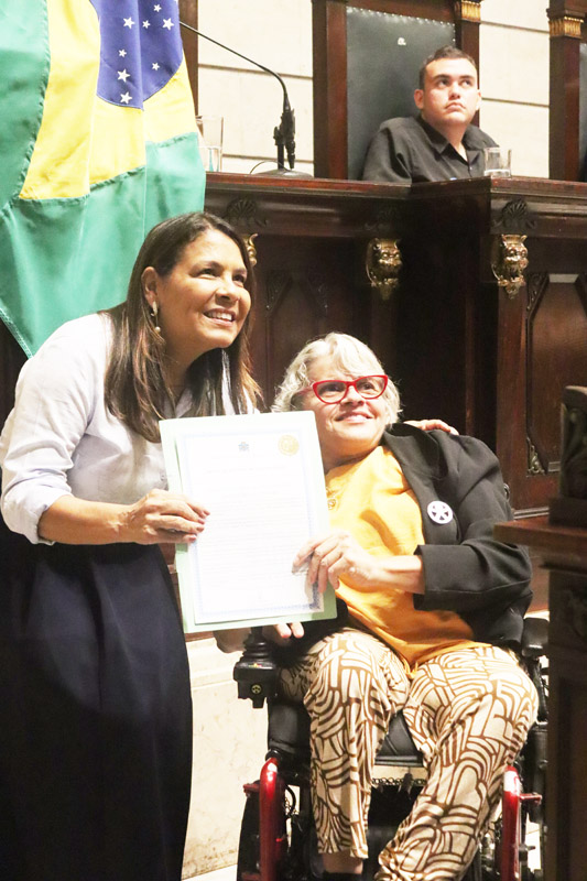 Entrega de moções à personalidades que atuam na militância de pessoa com transtorno de espectro autista - Fotos: Cicero Rodrigues/CMRJ e Ascom Tânia Bastos - Foto 59