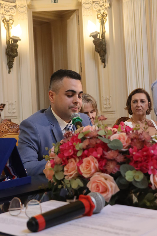 Entrega da Medalha Pedro Ernesto à Sra. Kárin Emmerich - Fotos: Cicero Rodrigues/CMRJ - Ascom Tânia Bastos - Foto 85