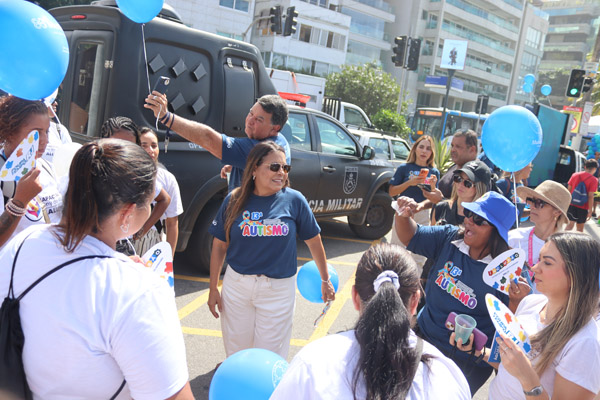 Caminhar pelo autismo no Leblon foi mais que um evento: foi amor em movimento - Foto 77