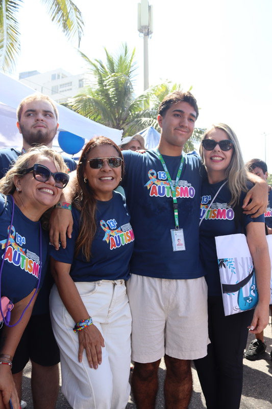 Caminhar pelo autismo no Leblon foi mais que um evento: foi amor em movimento - Foto 116