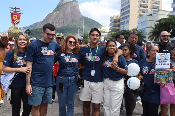 Caminhar pelo autismo no Leblon foi mais que um evento: foi amor em movimento - Foto 138