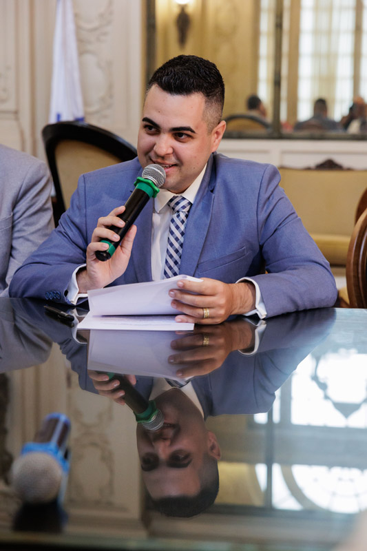 Entrega da Medalha Pedro Ernesto à Sra. Kárin Emmerich - Fotos: Cicero Rodrigues/CMRJ - Ascom Tânia Bastos - Foto 29