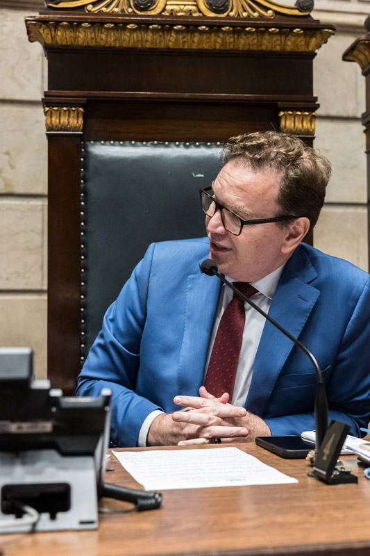 Entrega do título de cidadão honorário do Mun. do RJ ao Sr. Hazenclever Cançado - Cicero Rodrigues/CMRJ / Ascom Ver. Tânia Bastos - Foto 7