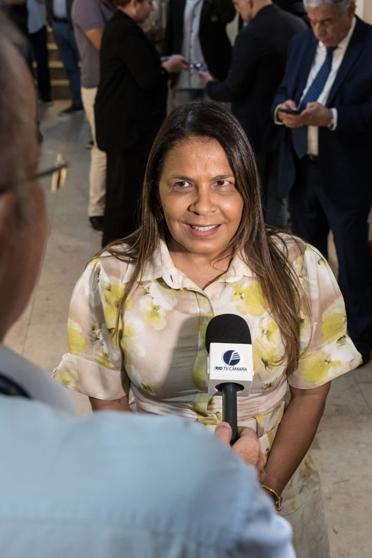 Entrega do título de cidadão honorário do Mun. do RJ ao Sr. Hazenclever Cançado - Cicero Rodrigues/CMRJ / Ascom Ver. Tânia Bastos - Foto 27
