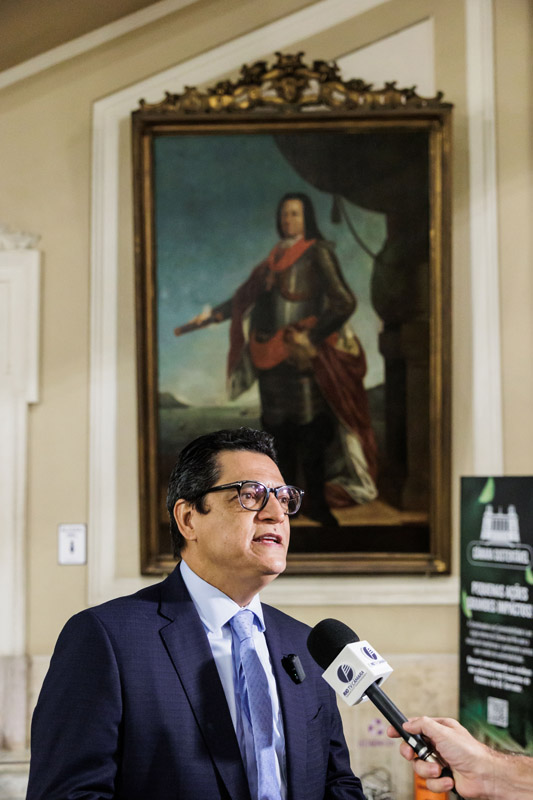 Entrega do título de cidadão honorário do Mun. do RJ ao Sr. Hazenclever Cançado - Cicero Rodrigues/CMRJ / Ascom Ver. Tânia Bastos - Foto 30