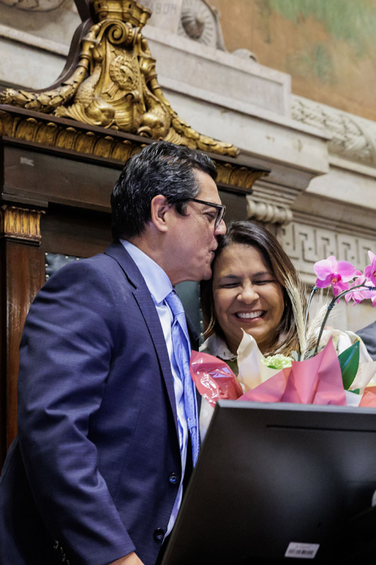 Entrega do título de cidadão honorário do Mun. do RJ ao Sr. Hazenclever Cançado - Cicero Rodrigues/CMRJ / Ascom Ver. Tânia Bastos - Foto 33
