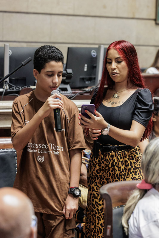 Entrega de moções à personalidades que atuam na militância de pessoa com transtorno de espectro autista - Fotos: Cicero Rodrigues/CMRJ e Ascom Tânia Bastos - Foto 101
