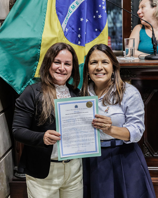 Entrega de moções à personalidades que atuam na militância de pessoa com transtorno de espectro autista - Fotos: Cicero Rodrigues/CMRJ e Ascom Tânia Bastos - Foto 150