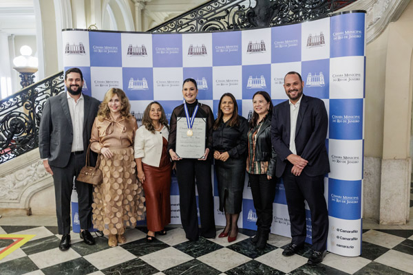 Entrega da Medalha Chiquinha Gonzaga à Sra. Mariana de Souza Nogueira - Fotos: Cicero Rodrigues/CMRJ - Ascom Vereadora - Foto 49