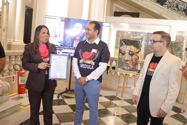 Vereadora Tânia Bastos cria homenagem à torcida rubro-negra FlaMedula - Foto 9