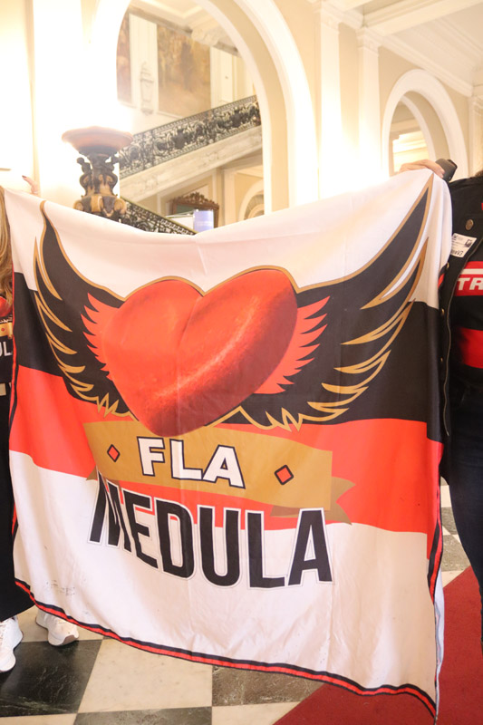 Vereadora Tânia Bastos cria homenagem à torcida rubro-negra FlaMedula - Foto 16
