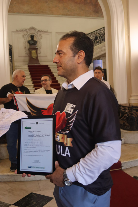 Vereadora Tânia Bastos cria homenagem à torcida rubro-negra FlaMedula - Foto 20