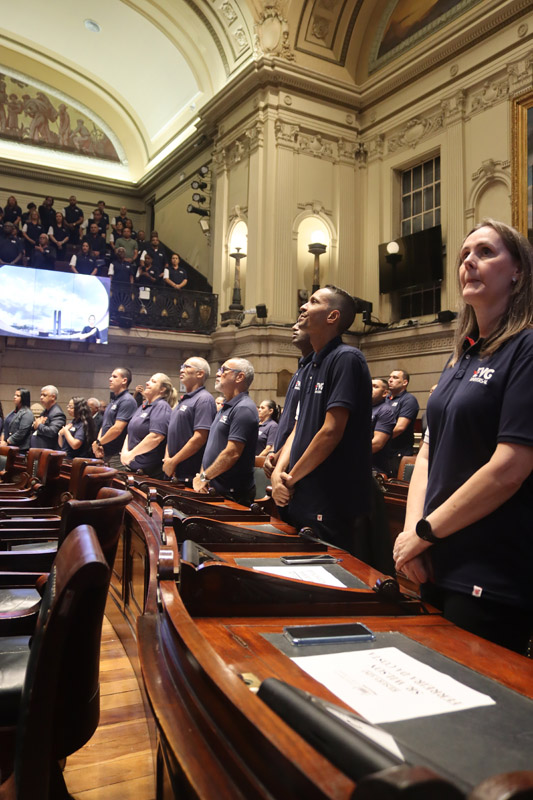 Solenidade em homenagem ao Grupo de Evangelização da Igreja Universal , com a entrega de moções / Fotos: Guilherme Nery e João Bernardo/CMRJ :: Equipe Tânia Bastos - Foto 2