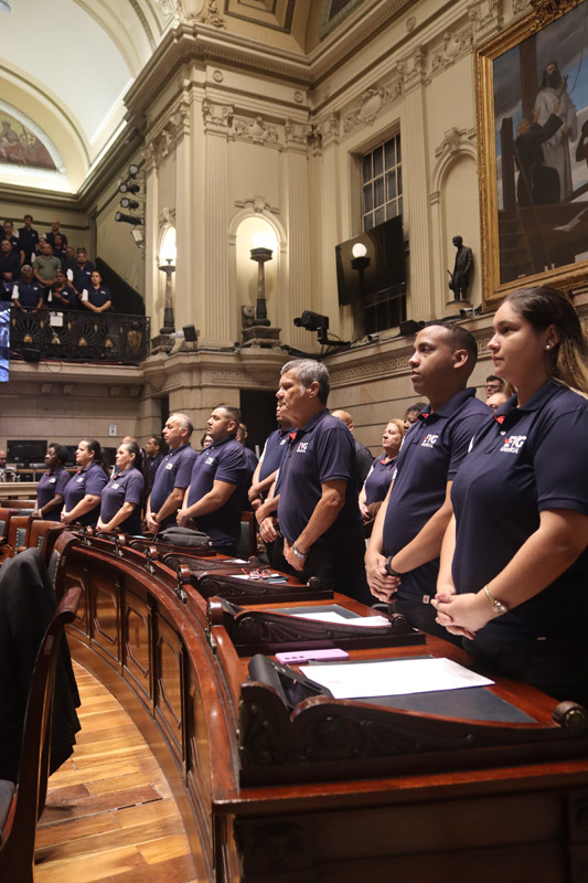 Solenidade em homenagem ao Grupo de Evangelização da Igreja Universal , com a entrega de moções / Fotos: Guilherme Nery e João Bernardo/CMRJ :: Equipe Tânia Bastos - Foto 5