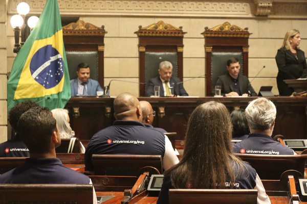 Solenidade em homenagem ao Grupo de Evangelização da Igreja Universal , com a entrega de moções / Fotos: Guilherme Nery e João Bernardo/CMRJ :: Equipe Tânia Bastos - Foto 20