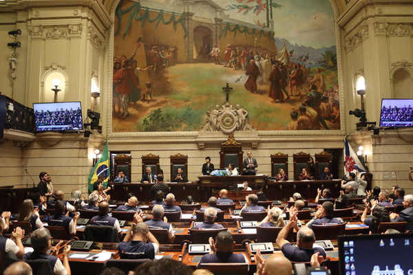 Solenidade em homenagem ao Grupo de Evangelização da Igreja Universal , com a entrega de moções / Fotos: Guilherme Nery e João Bernardo/CMRJ :: Equipe Tânia Bastos - Foto 30