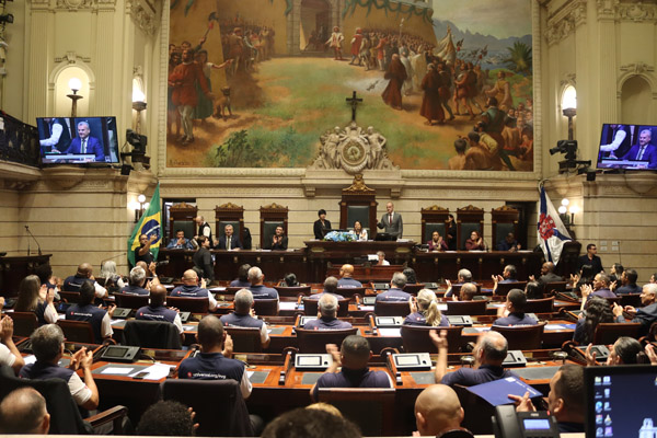 Solenidade em homenagem ao Grupo de Evangelização da Igreja Universal , com a entrega de moções / Fotos: Guilherme Nery e João Bernardo/CMRJ :: Equipe Tânia Bastos - Foto 31