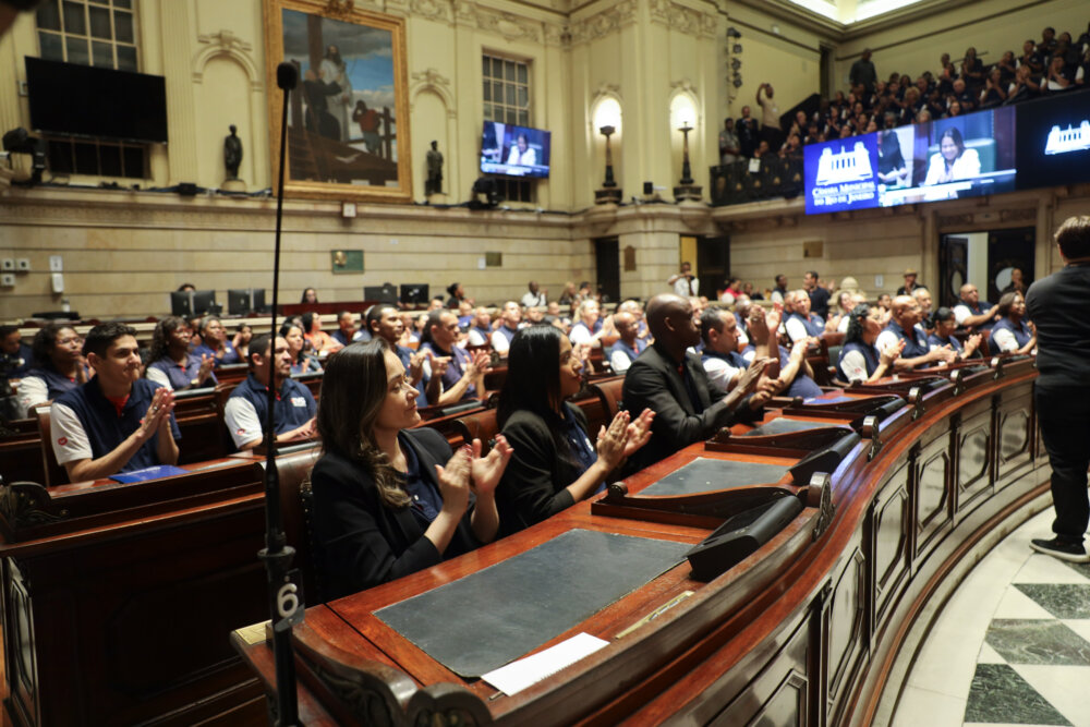 Solenidade em homenagem ao Grupo de Evangelização da Igreja Universal , com a entrega de moções / Fotos: Guilherme Nery e João Bernardo/CMRJ :: Equipe Tânia Bastos - Foto 111